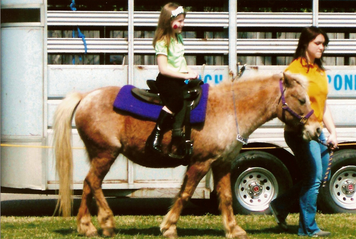 Girl on pony